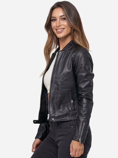 Tazzio Damen Lederjacke F502