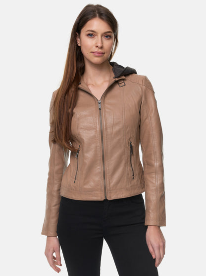 Tazzio Damen Lederjacke F503