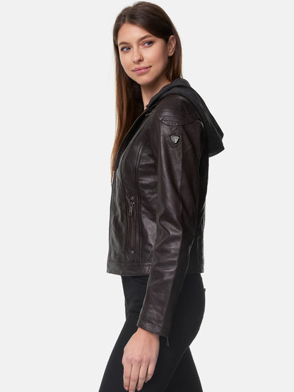 Tazzio Damen Lederjacke F503