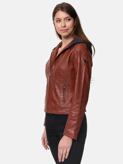 Tazzio Damen Lederjacke F503