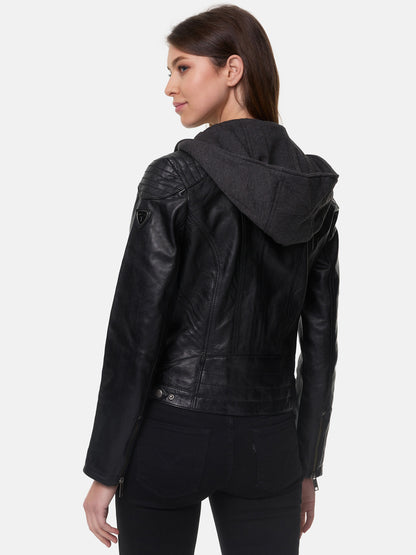 Tazzio Damen Lederjacke F503