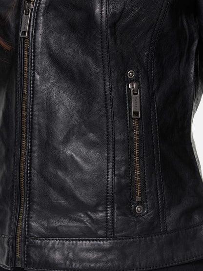 Tazzio Damen Lederjacke F503