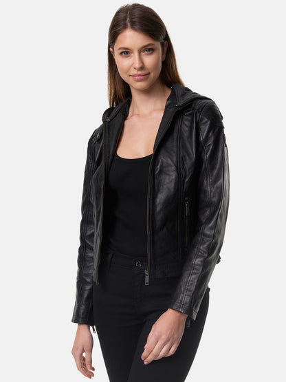 Tazzio Damen Lederjacke F503
