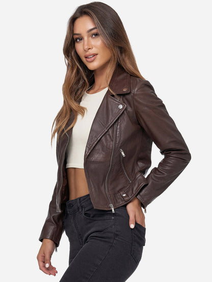 Tazzio Damen Lederjacke F507