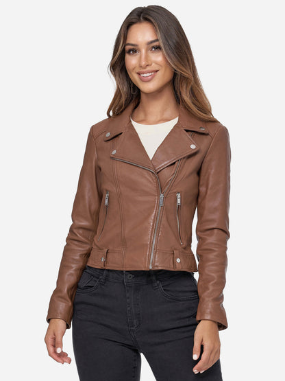 Tazzio Damen Lederjacke F507