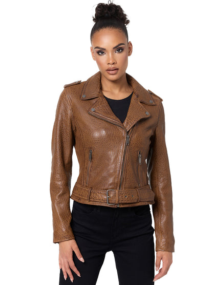 Tazzio Damen Lederjacke F508