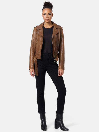 Tazzio Damen Lederjacke F508