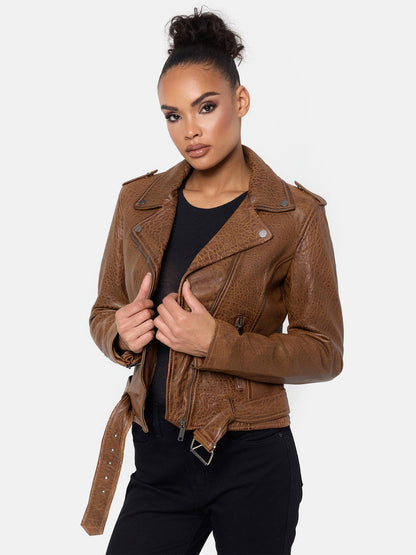 Tazzio Damen Lederjacke F508
