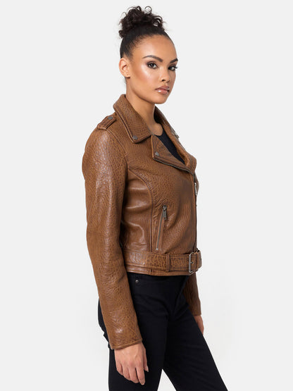 Tazzio Damen Lederjacke F508
