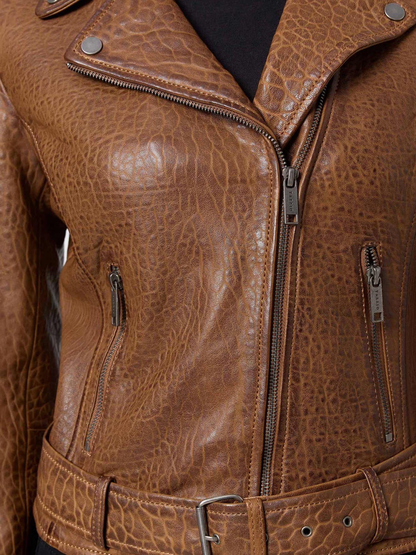 Tazzio Damen Lederjacke F508