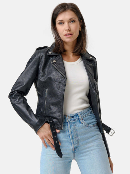 Tazzio Damen Lederjacke F508