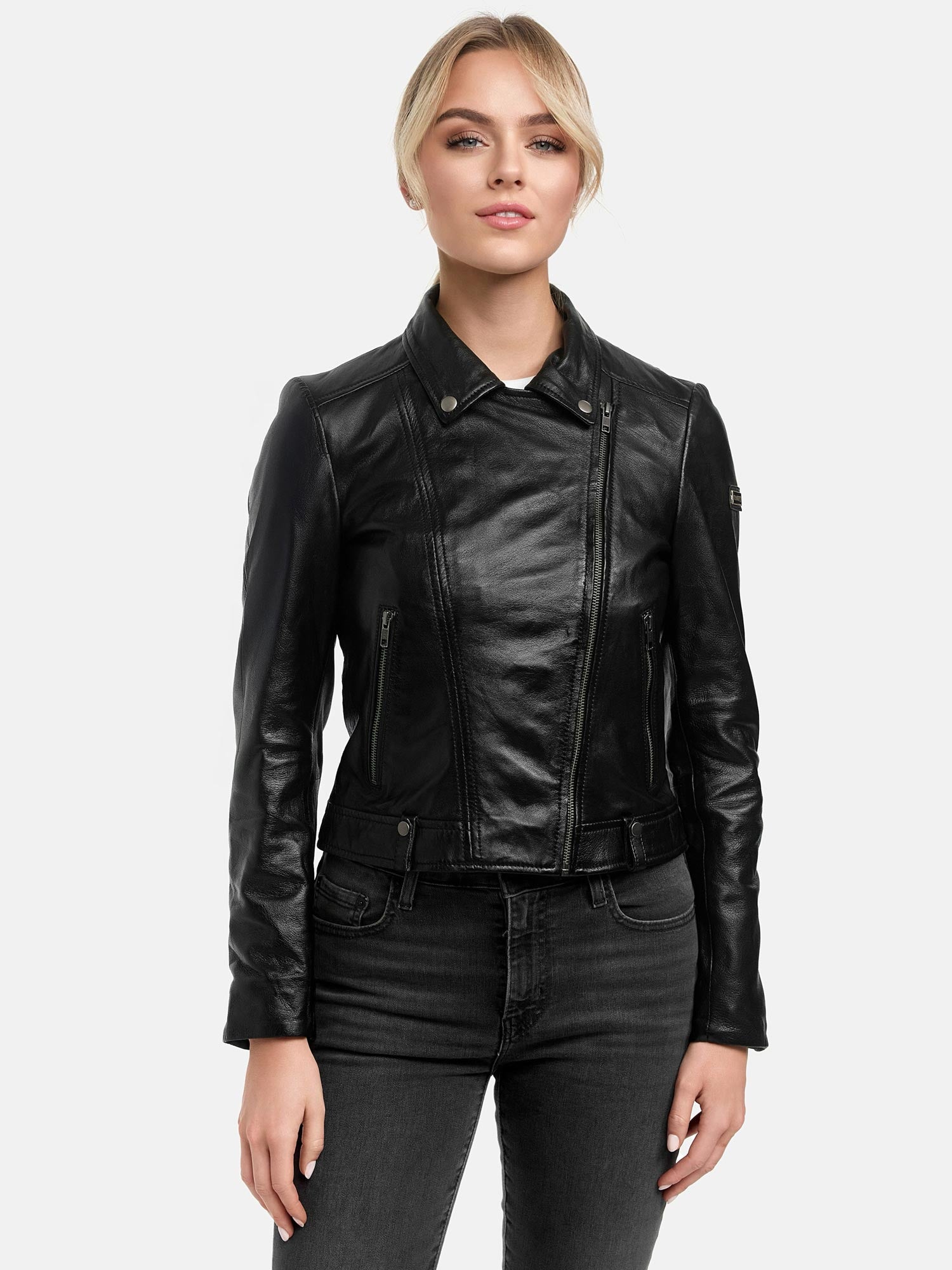 Tazzio Damen Lederjacke F509