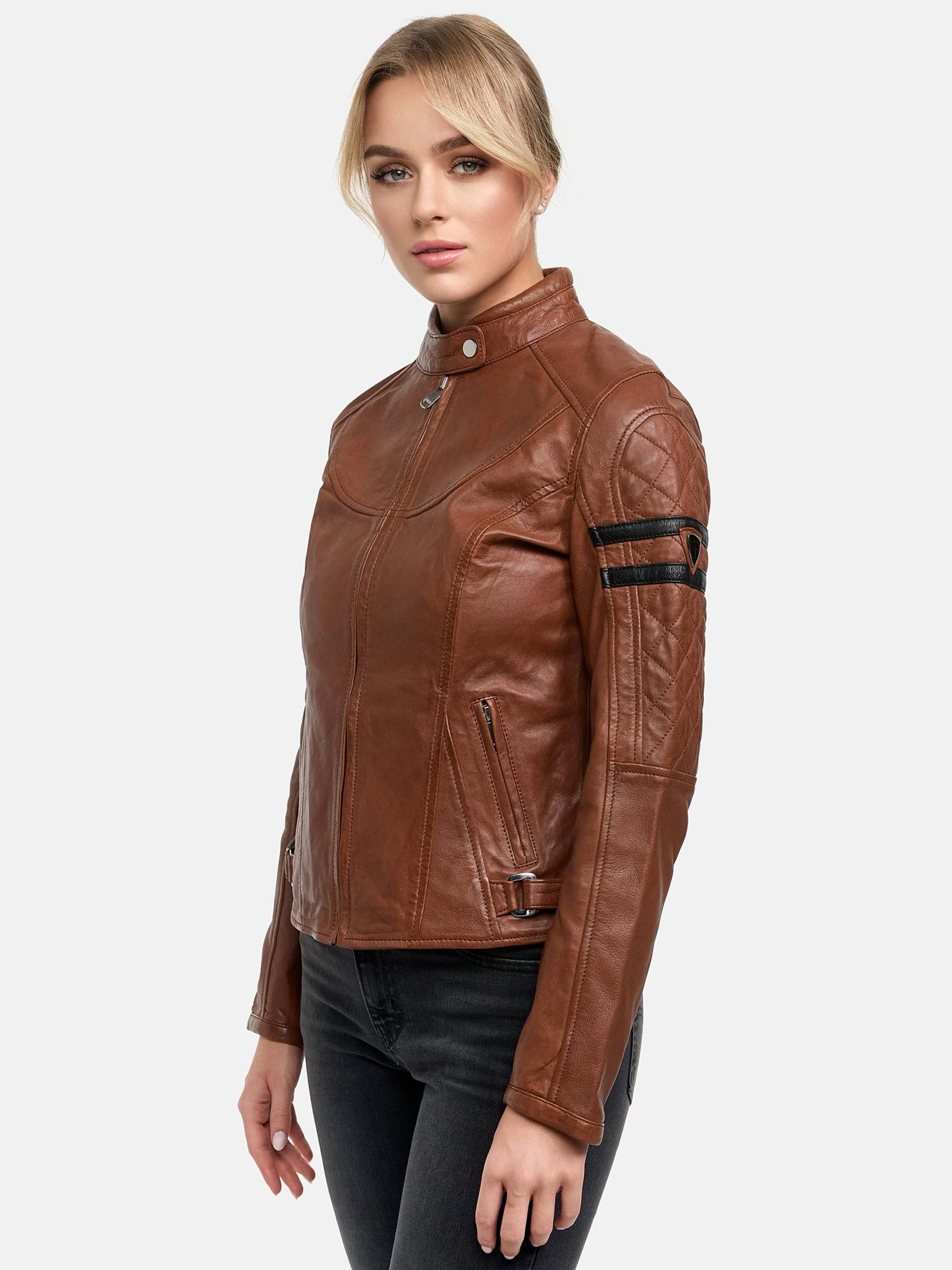 Tazzio Damen Lederjacke F513