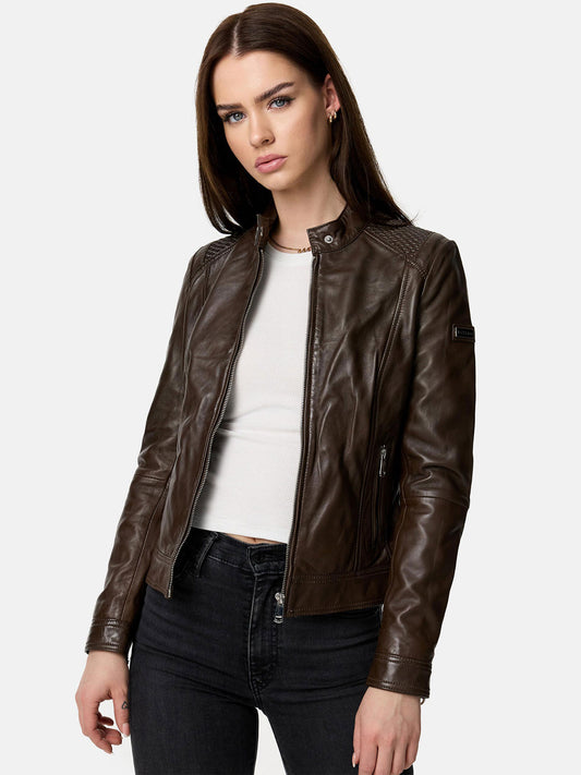 Tazzio Damen Lederjacke F520