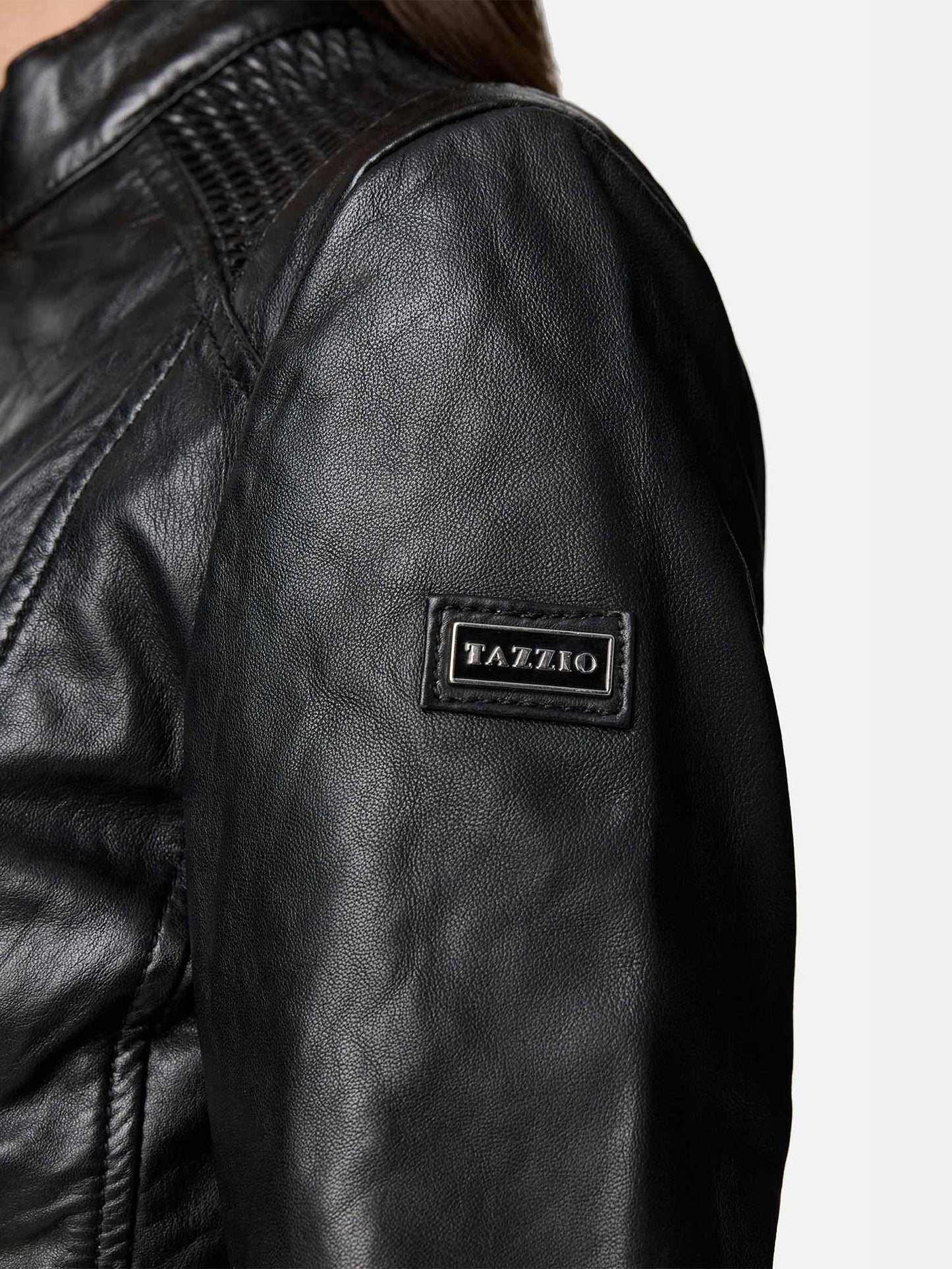 Veste en cuir pour femme Tazzio F520
