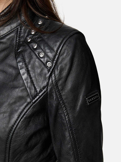 Tazzio Damen Lederjacke F521