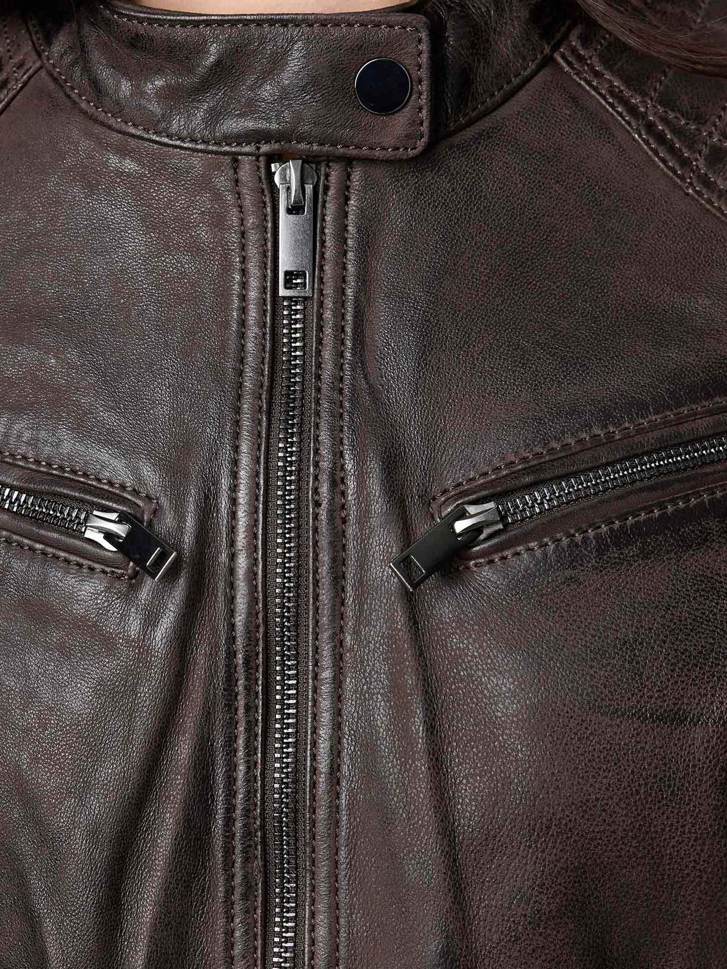 Tazzio Damen Lederjacke F522