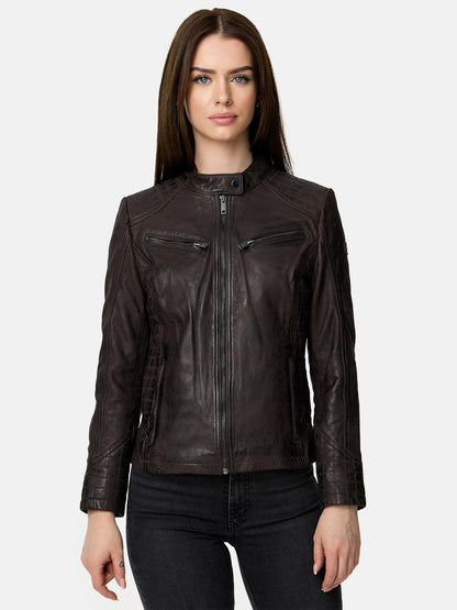 Tazzio Damen Lederjacke F522