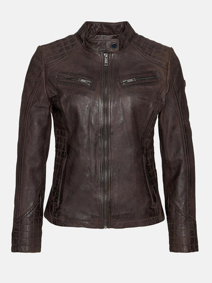 Tazzio Damen Lederjacke F522