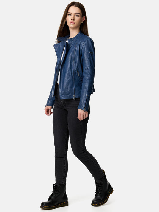 Tazzio Damen Lederjacke F523