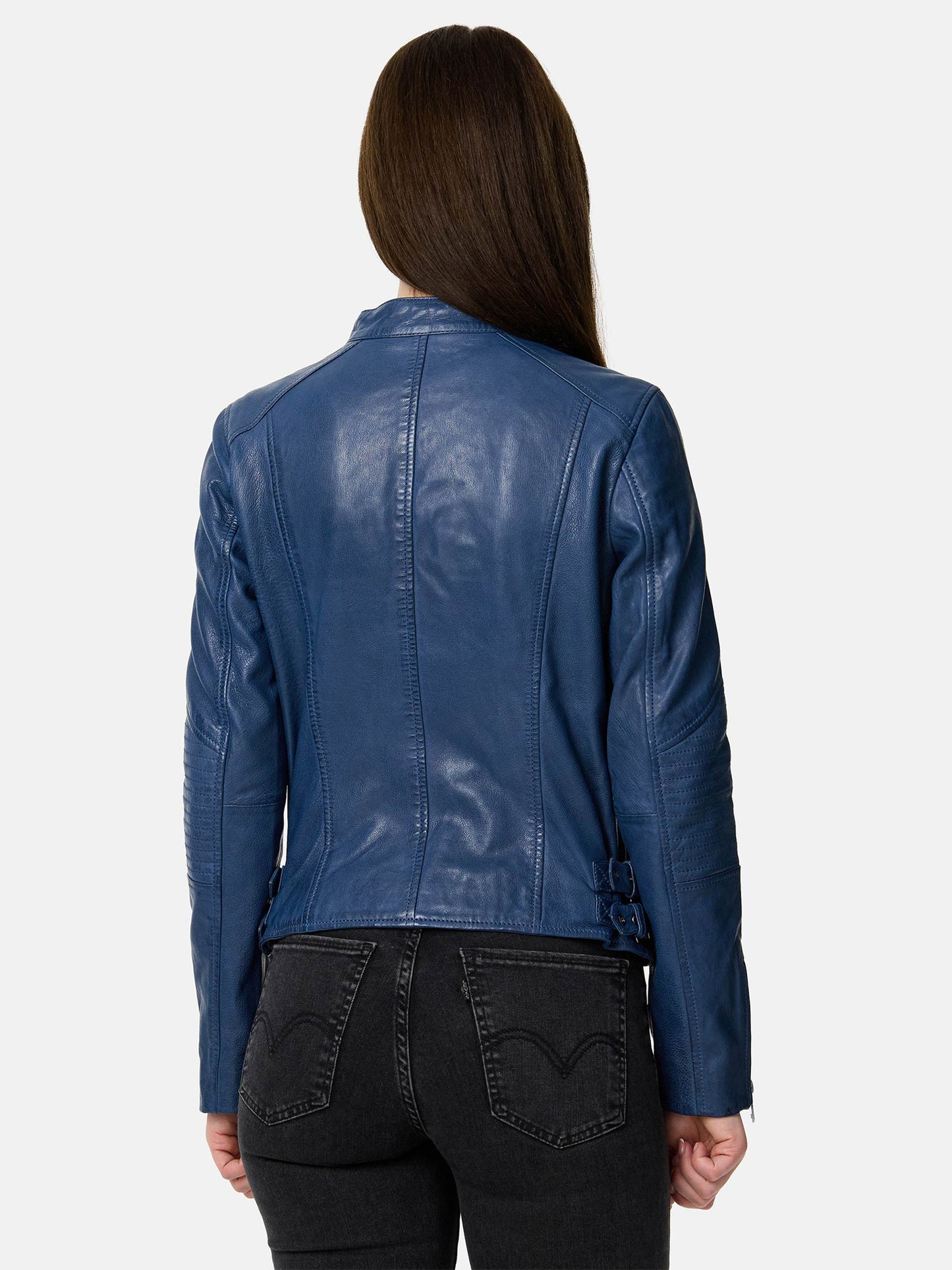 Veste en cuir pour femme Tazzio F523