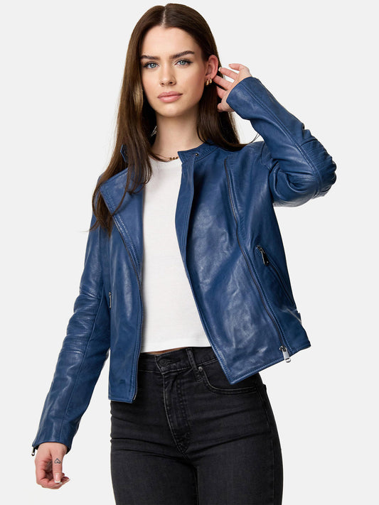 Tazzio Damen Lederjacke F523