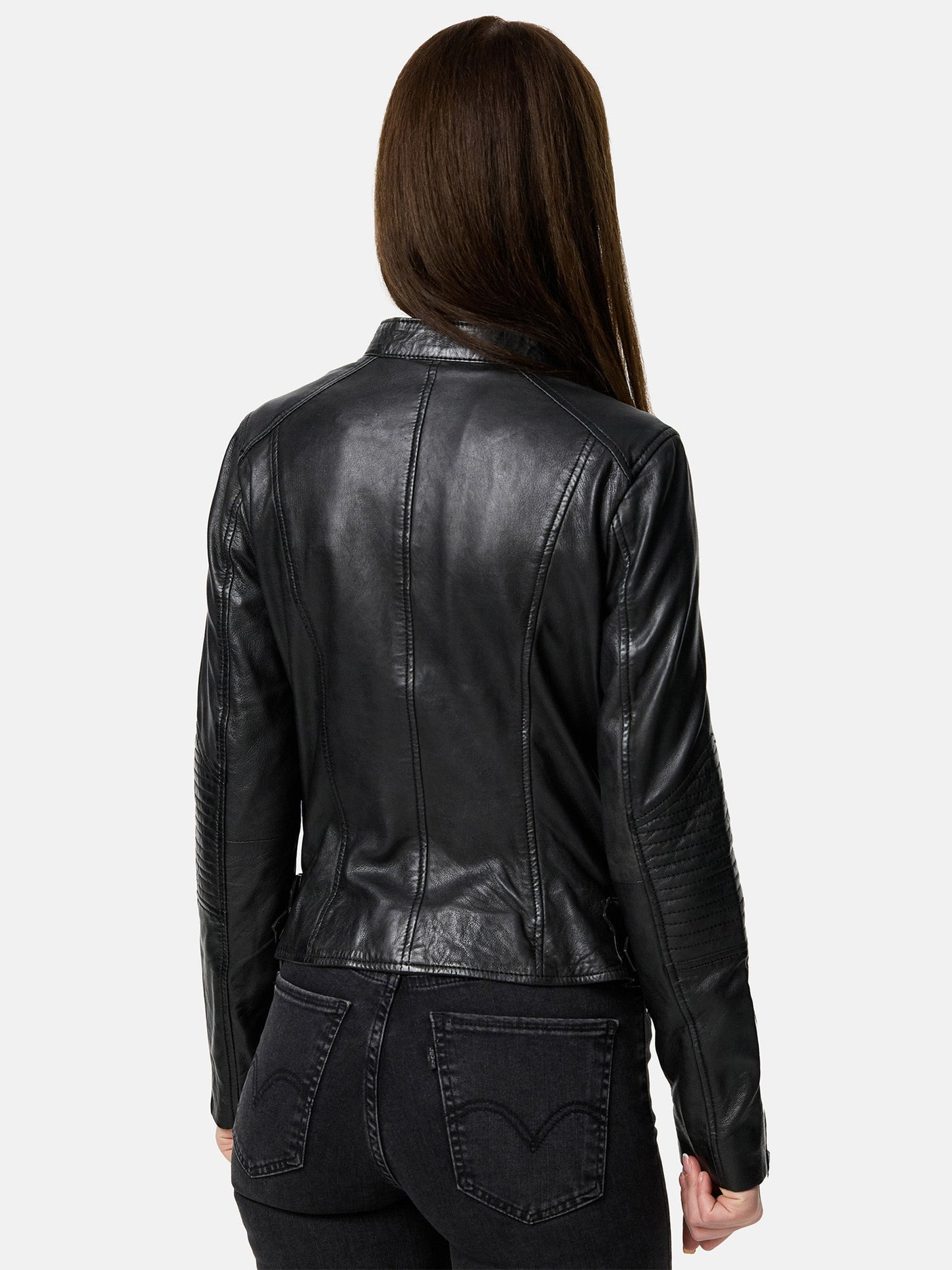 Veste en cuir pour femme Tazzio F523