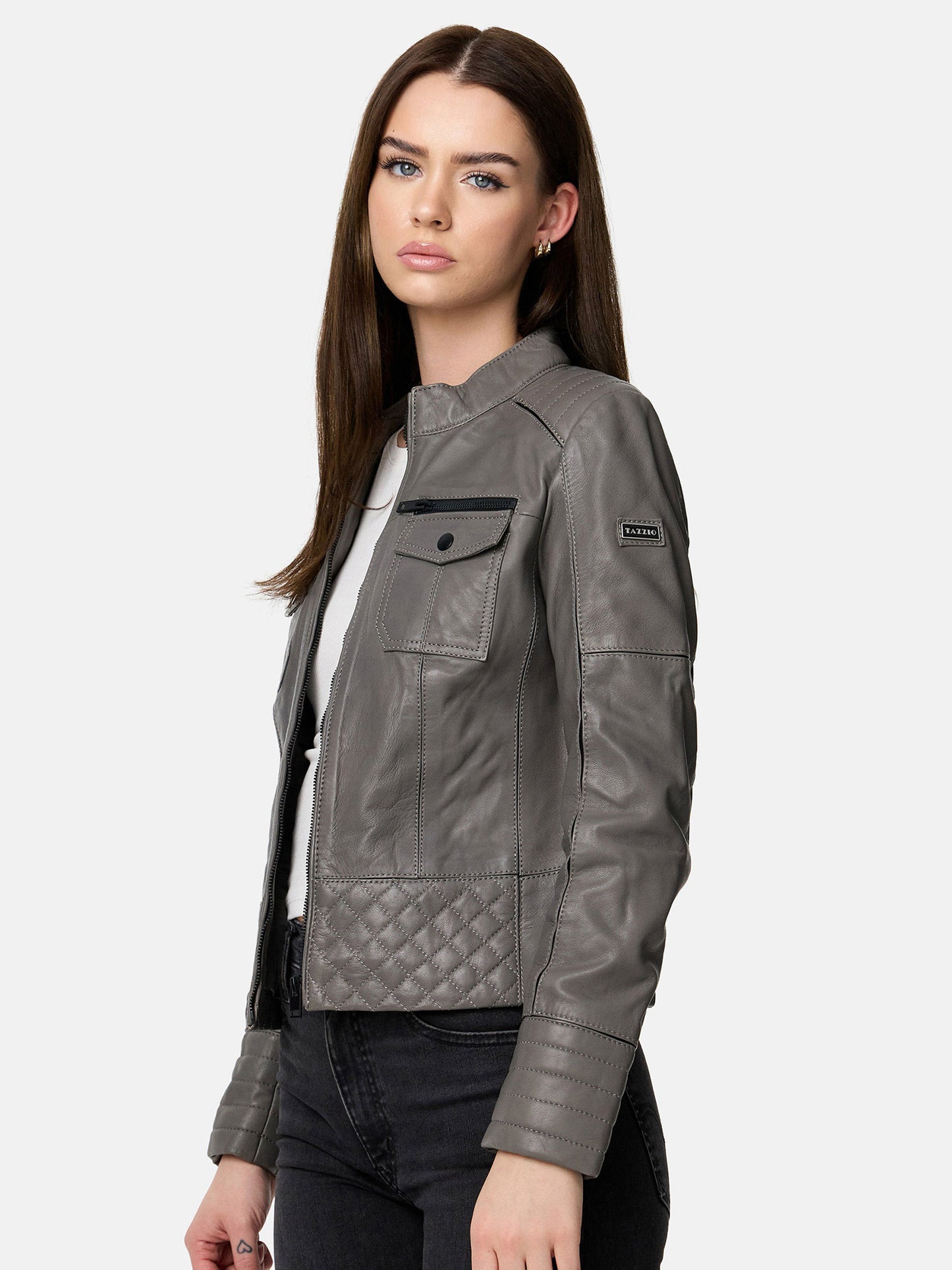Tazzio Damen Lederjacke F524