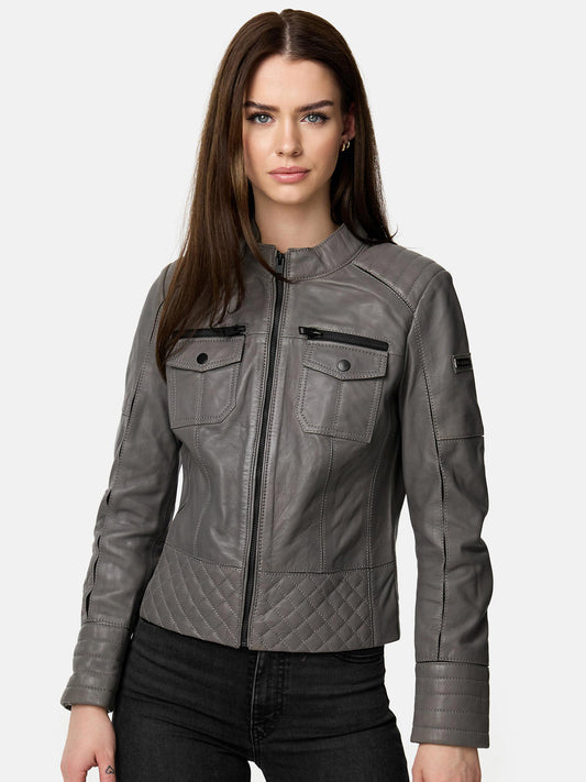 Tazzio Damen Lederjacke F524