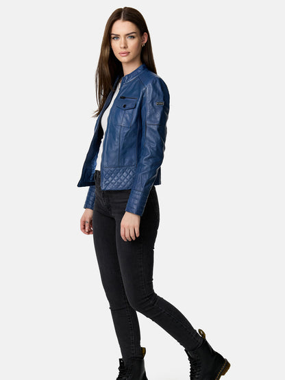 Tazzio Damen Lederjacke F524