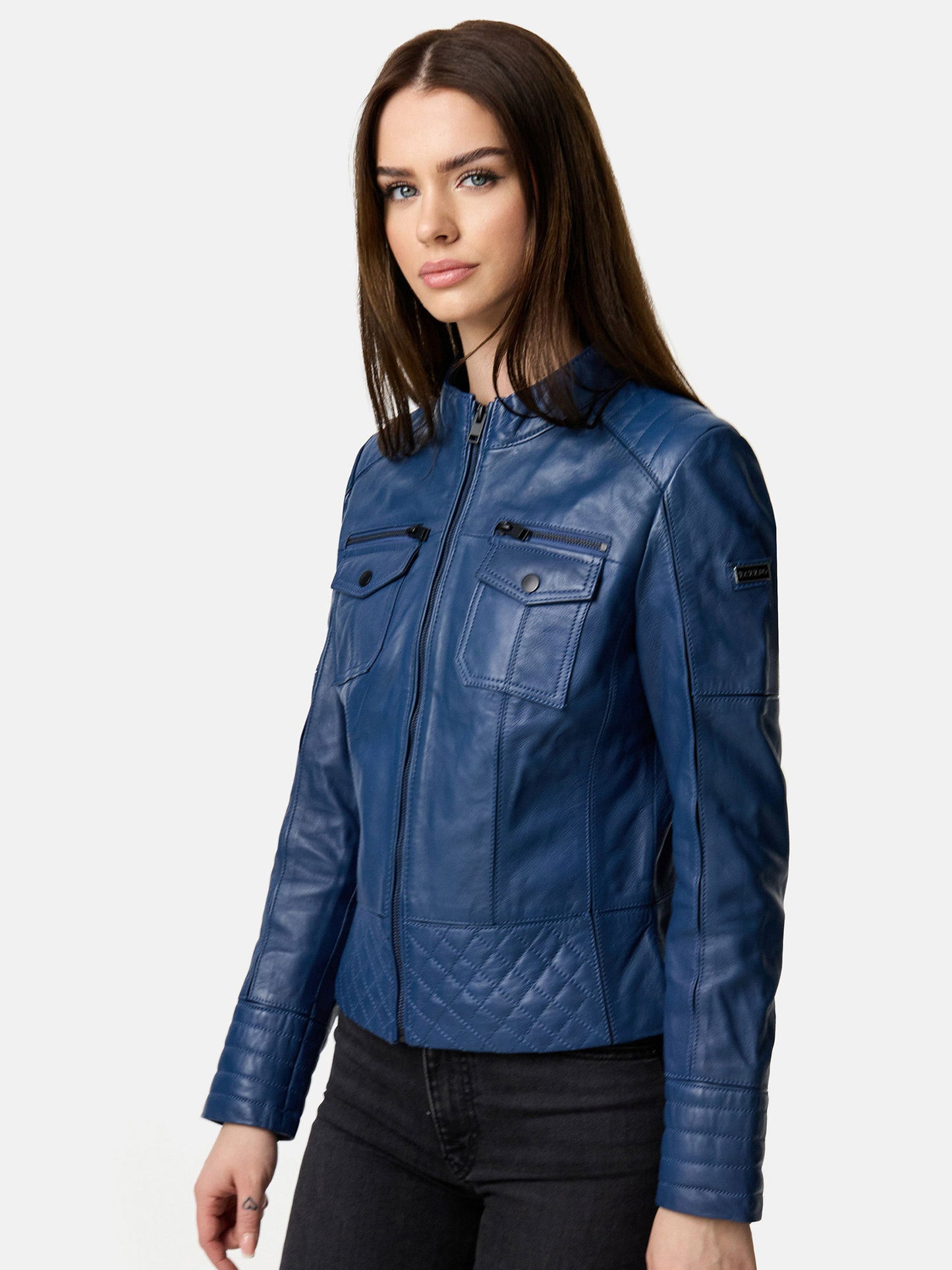 Tazzio Damen Lederjacke F524