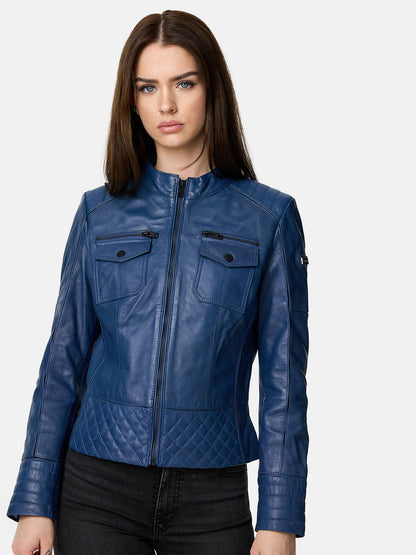 Tazzio Damen Lederjacke F524