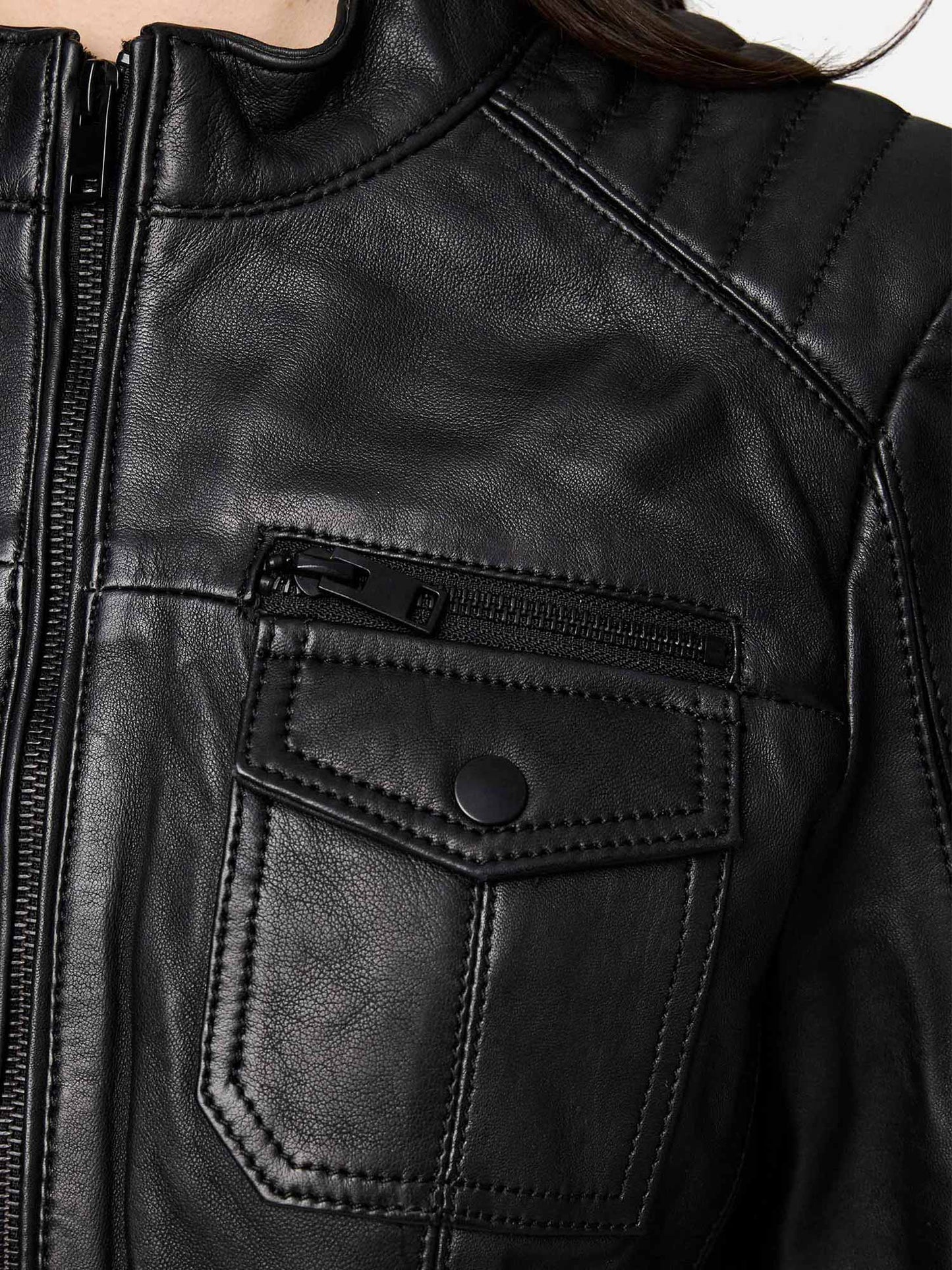 Tazzio Damen Lederjacke F524