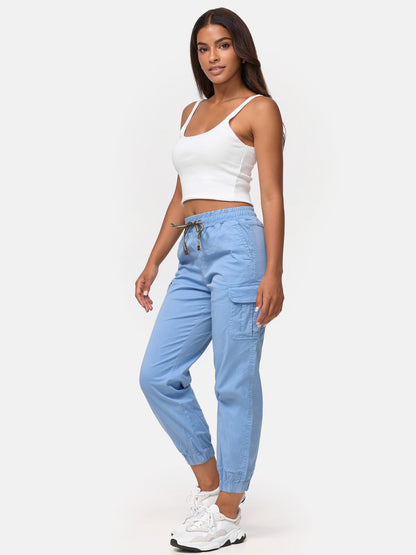 Pantalon cargo pour femme Tazzio coupe régulière F600