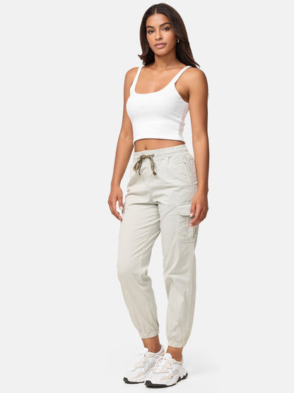 Pantalon cargo pour femme Tazzio coupe régulière F600