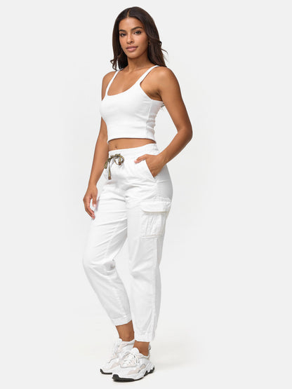 Pantalon cargo pour femme Tazzio coupe régulière F600