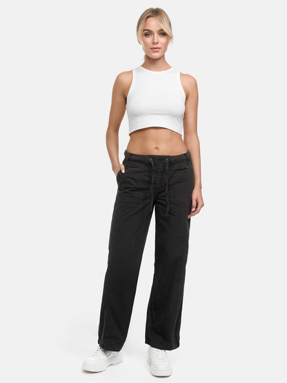 Tazzio Damen Stoffhose Straight Fit F601