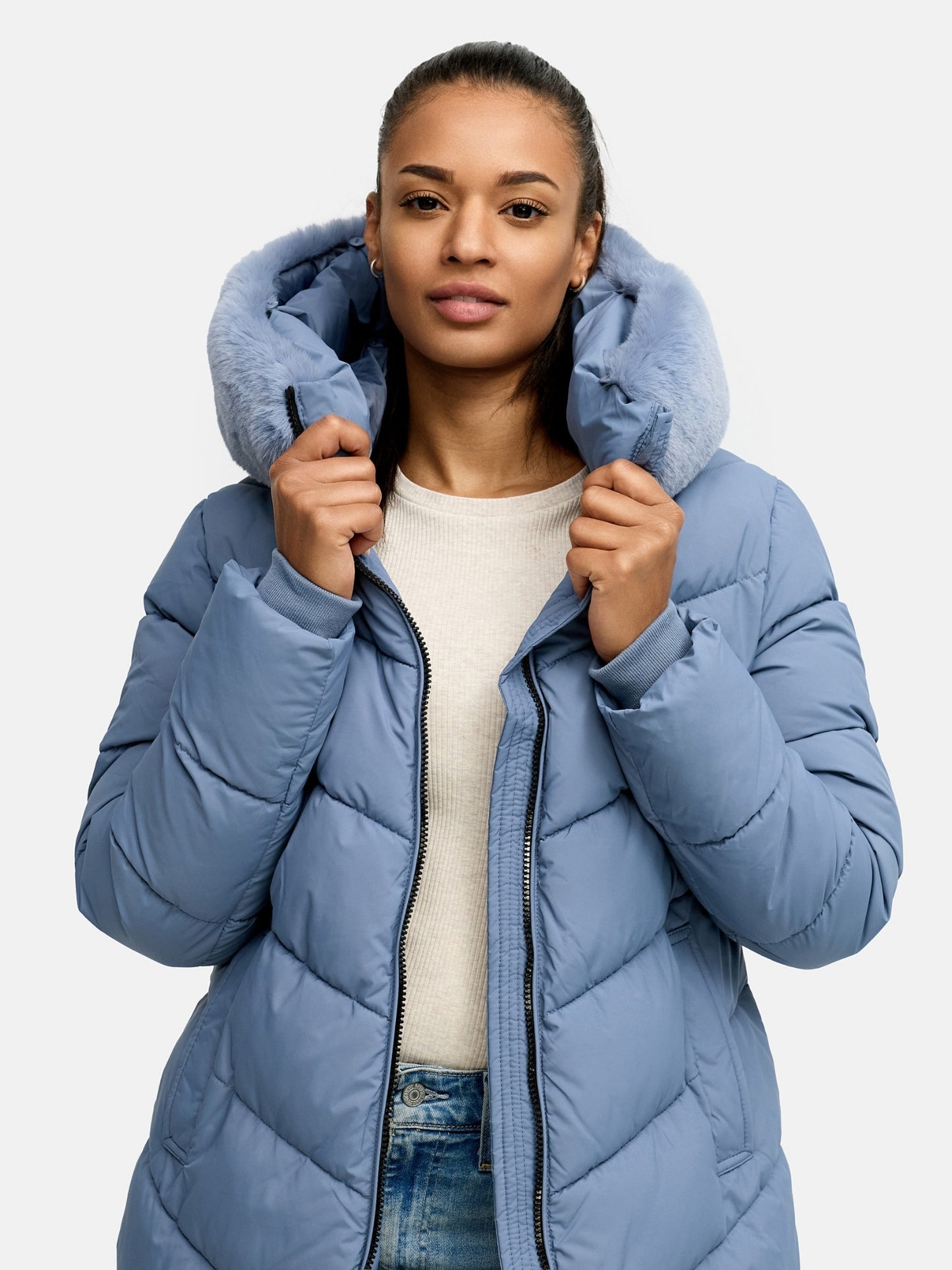 Tazzio Damen Wintermantel F801