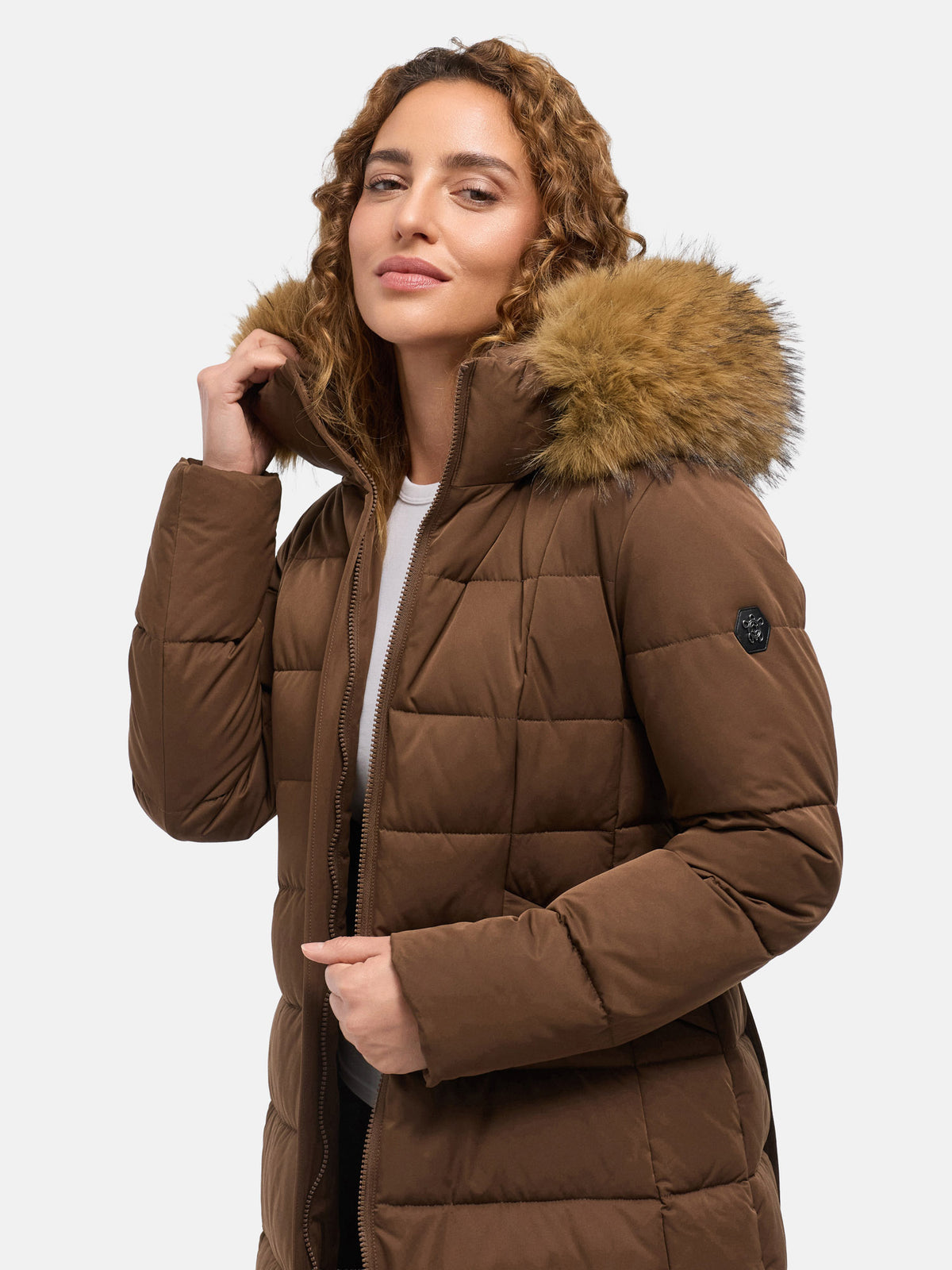 Tazzio Damen Wintermantel F806
