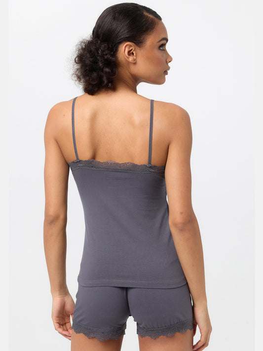 Tazzio Damen Nachtwäsche-Set Unterhemd und Panty F908