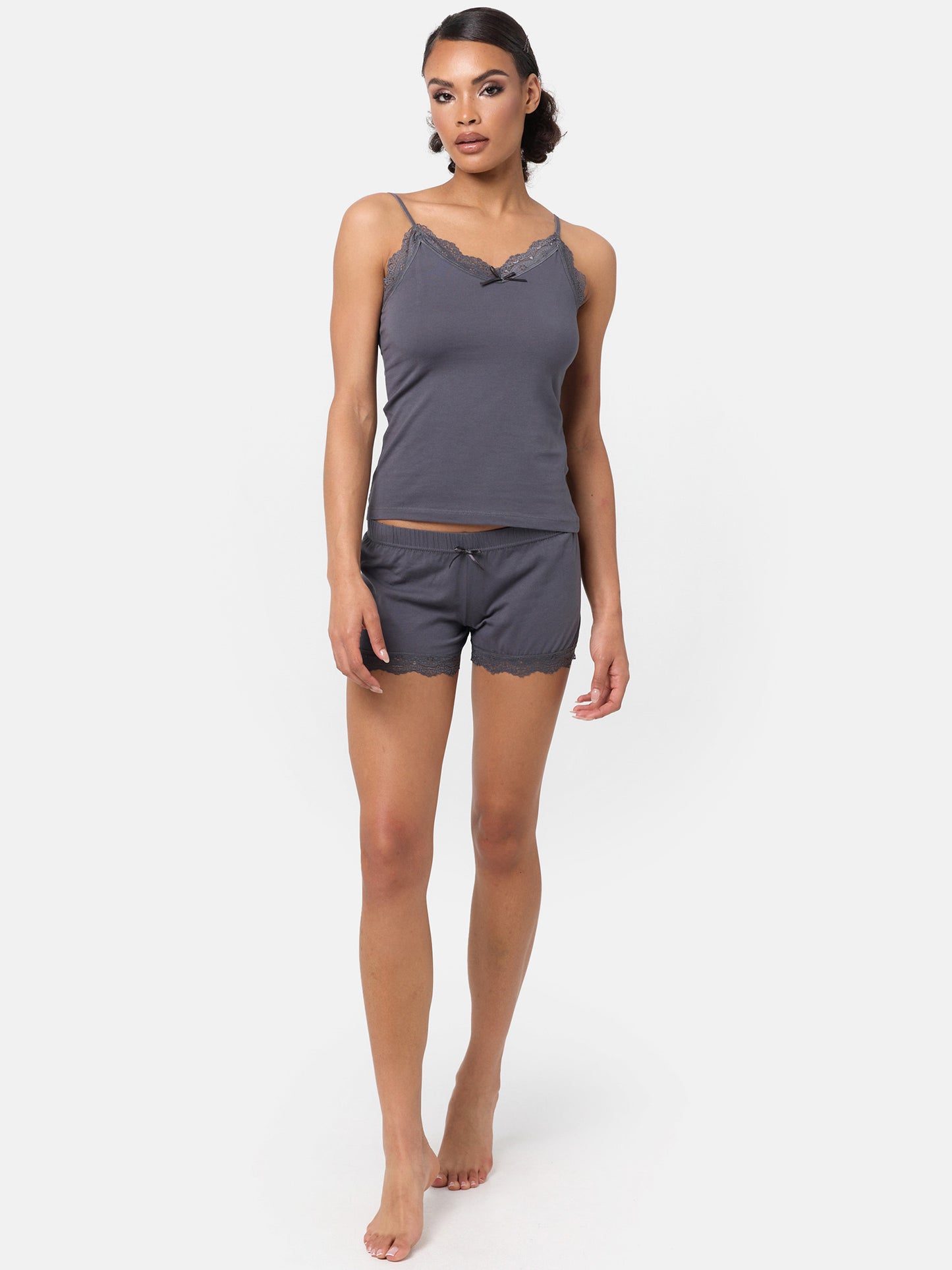 Ensemble de nuit pour femme Tazzio, maillot de corps et culotte F908
