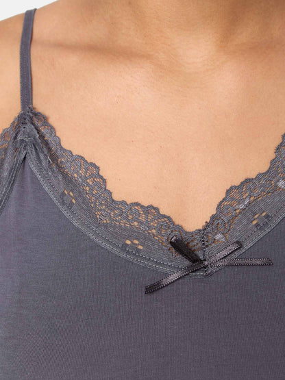 Ensemble de nuit pour femme Tazzio, maillot de corps et culotte F908