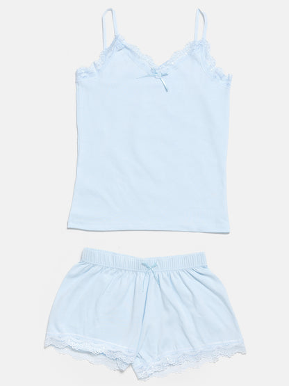 Ensemble de nuit pour femme Tazzio, maillot de corps et culotte F908