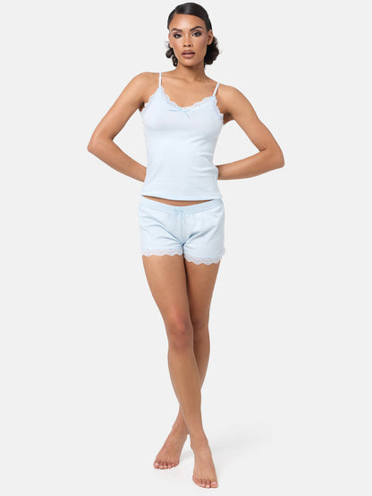 Ensemble de nuit pour femme Tazzio, maillot de corps et culotte F908