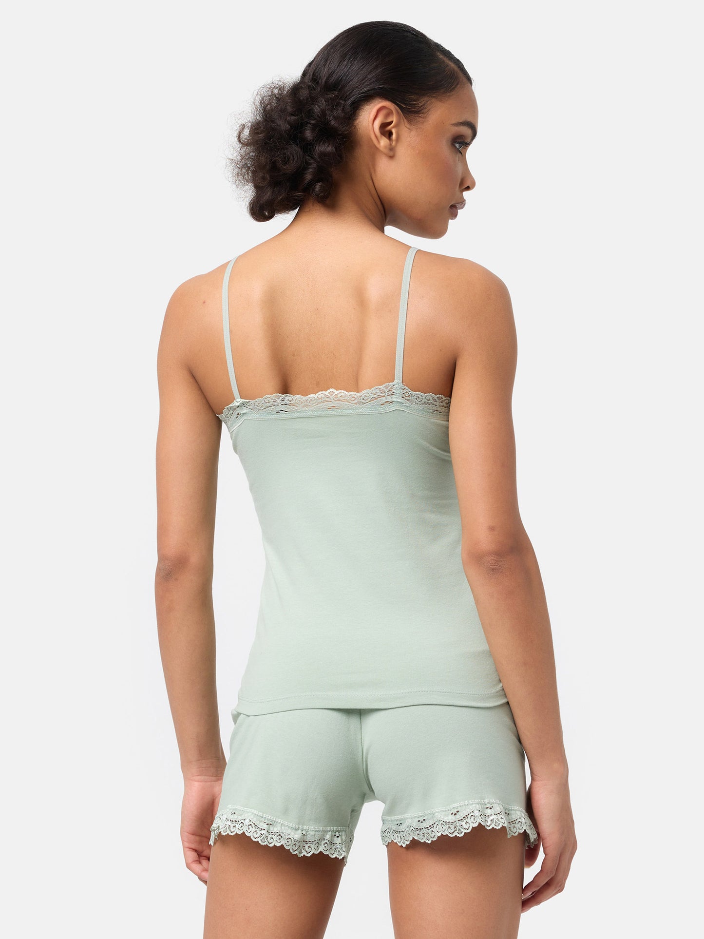 Ensemble de nuit pour femme Tazzio, maillot de corps et culotte F908