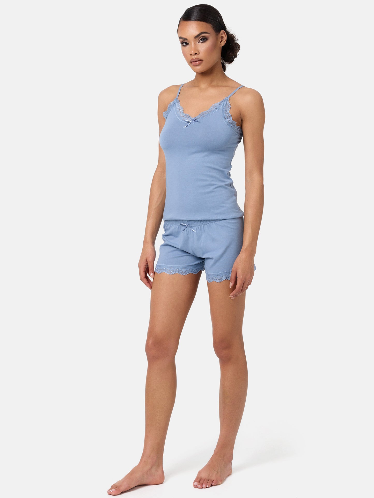 Ensemble de nuit pour femme Tazzio, maillot de corps et culotte F908