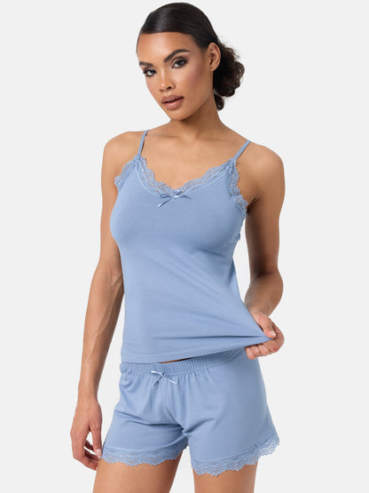 Ensemble de nuit pour femme Tazzio, maillot de corps et culotte F908