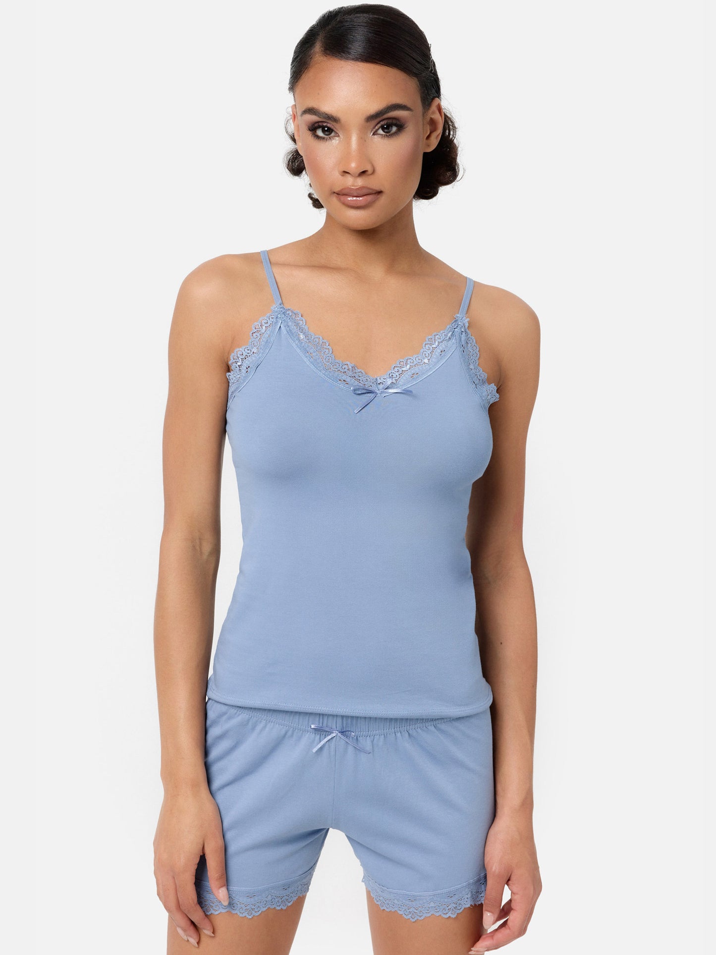 Ensemble de nuit pour femme Tazzio, maillot de corps et culotte F908