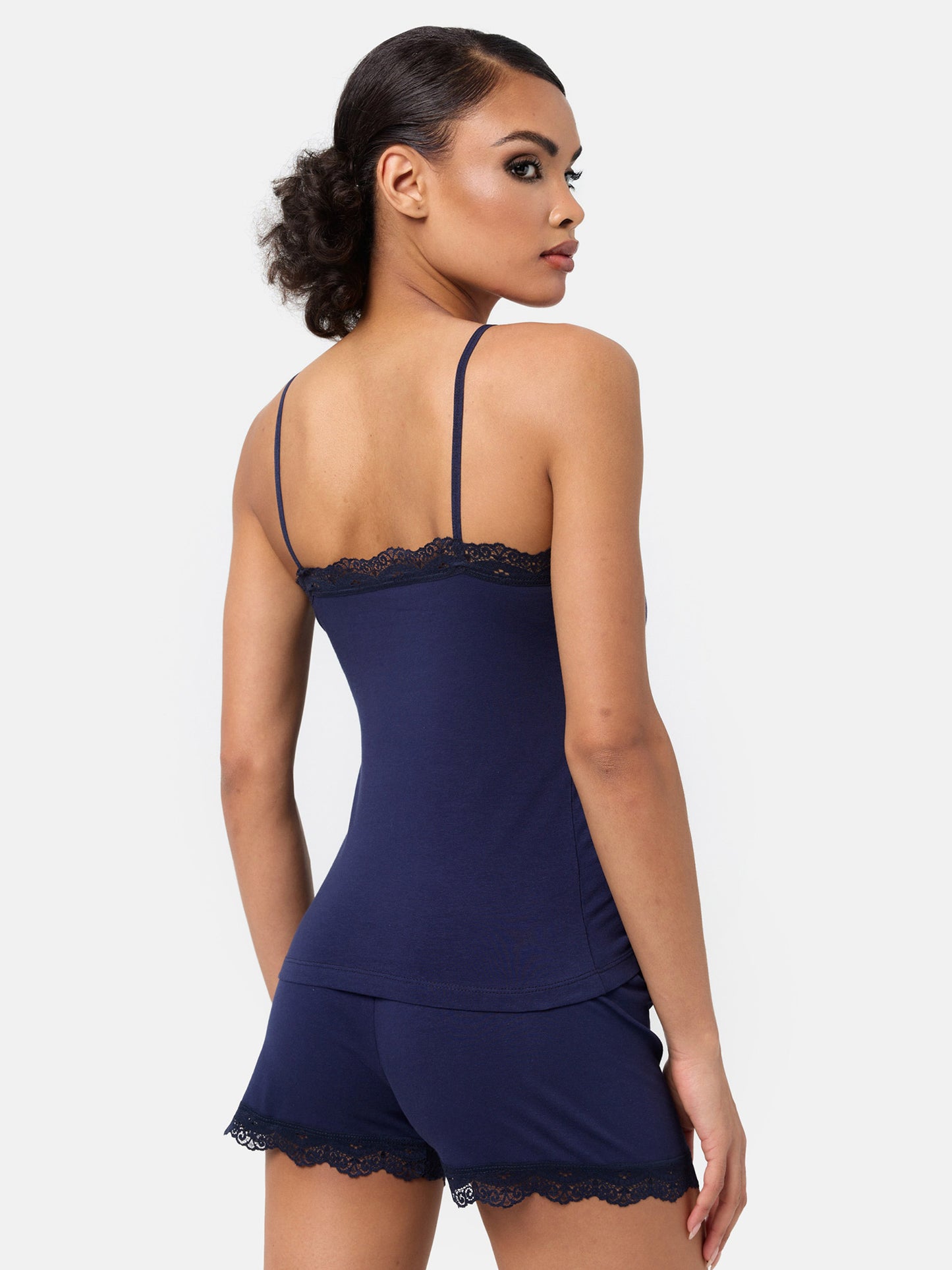 Ensemble de nuit pour femme Tazzio, maillot de corps et culotte F908