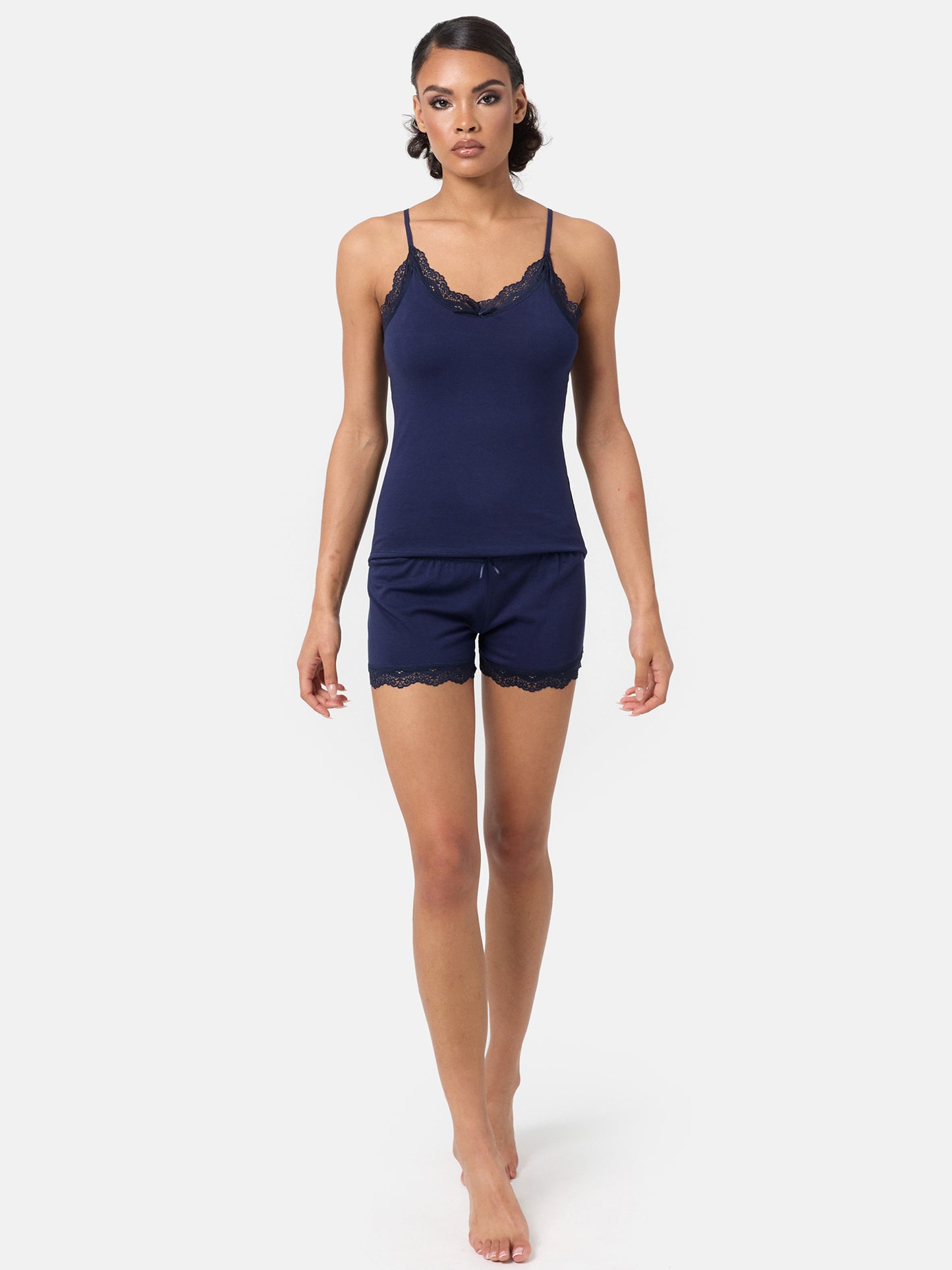 Ensemble de nuit pour femme Tazzio, maillot de corps et culotte F908